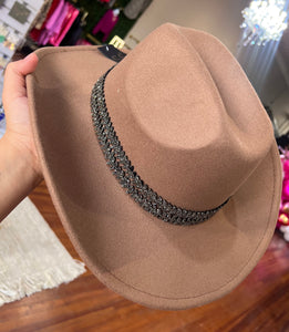 Rodeo Queen Cowboy Hat- Brown