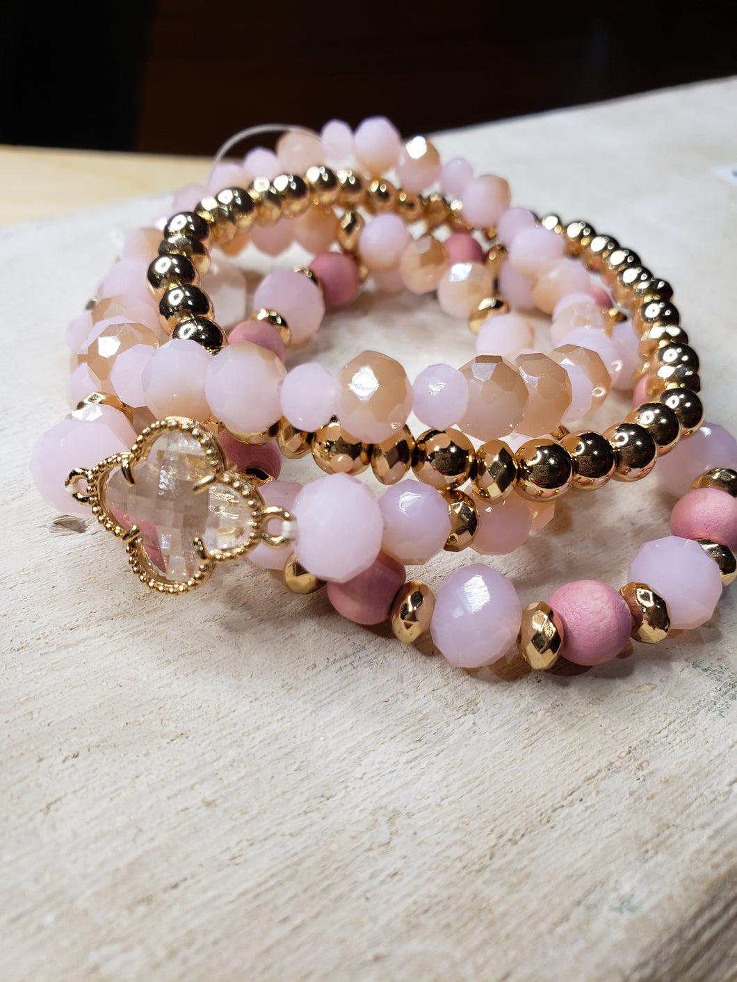 KS Bracelet Set- Pink